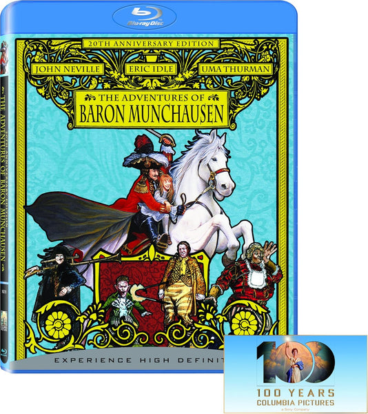 ADVENTURES OF BARON MUNCHAUSEN THE-BLURAY VG+