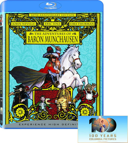 ADVENTURES OF BARON MUNCHAUSEN THE-BLURAY VG+