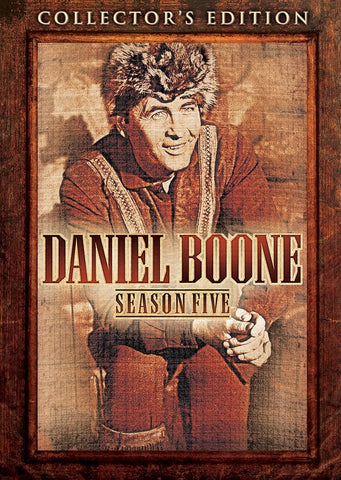 DANIEL BOONE - SEASON 5 REGION 1 6DVD VG+