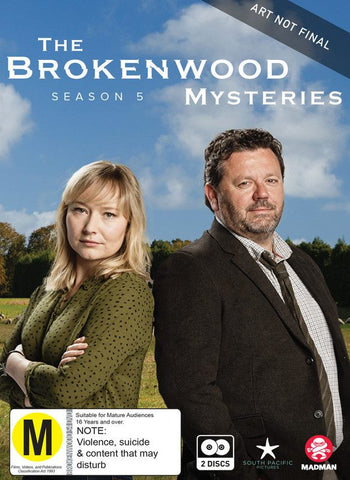 BROKENWOOD MYSTERIES THE-SEASON 5 2DVD VG+