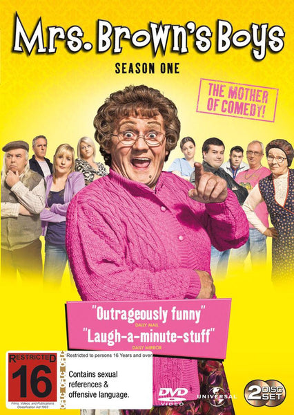 MRS BROWN'S BOYS SEASON 1 2DVD VG