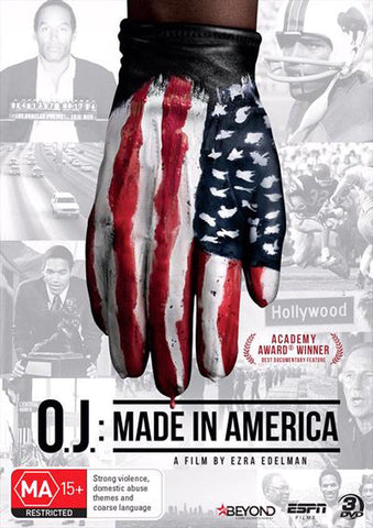 OJ MADE IN AMERICA- 3DVD NM