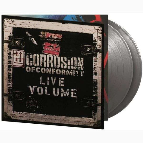 CORROSION OF CONFORMITY-LIVE VOLUME SILVER VINYL 2LP *NEW*
