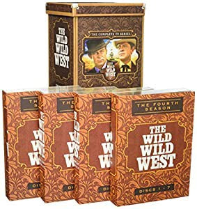 WILD WILD WEST COMPLETE TV SERIES BOX SET-27DVD VG