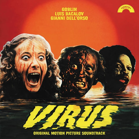 GOBLIN/ LUIS BACALOV/ GIANNI DELL'ORSO-VIRUS OST ORANGE VINYL LP *NEW*