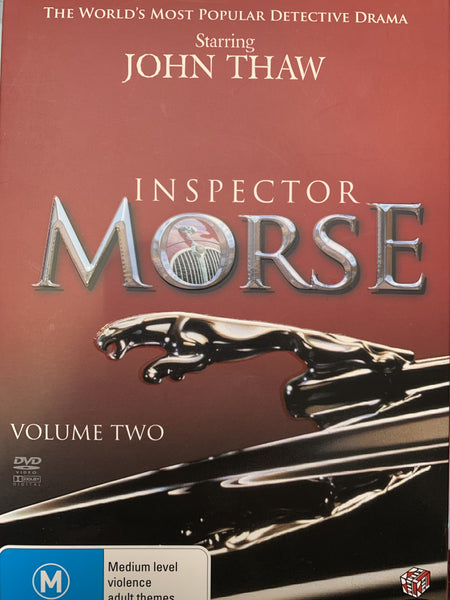 INSPECTOR MORSE VOLUME TWO-4DVD VG