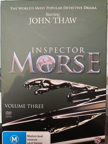 INSPECTOR MORSE VOLUME THREE-4DVD VG