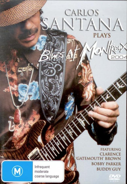 SANTANA CARLOS - PLAYS BLUES AT MONTREUX 2004 DVD NM