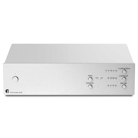 PROJECT PHONO BOX S3 B BALANCED SILVER *NEW*