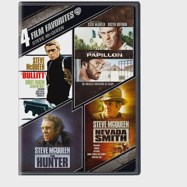 MCQUEEN STEVE - 4 FILM FAVOURITES - REGION 1 4DVD NM