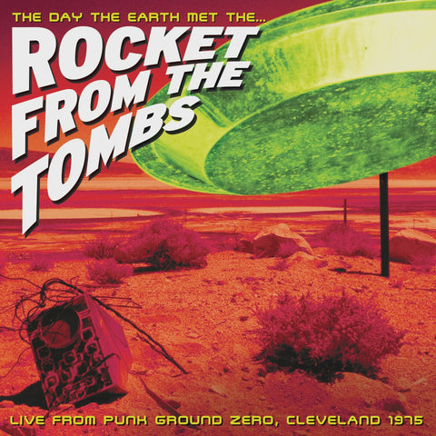 ROCKET FROM THE TROMBS-THE DAY THE EARTH MET THE... GREEN VINYL 2LP *NEW*