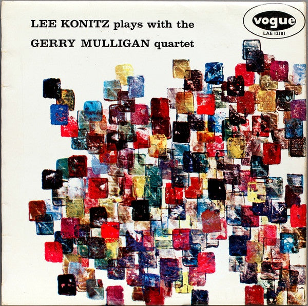 KONITZ LEE & THE GERRY MULLIGAN QUARTET-KONITZ MEETS MULLIGAN CD VG