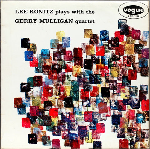 KONITZ LEE & THE GERRY MULLIGAN QUARTET-KONITZ MEETS MULLIGAN CD VG