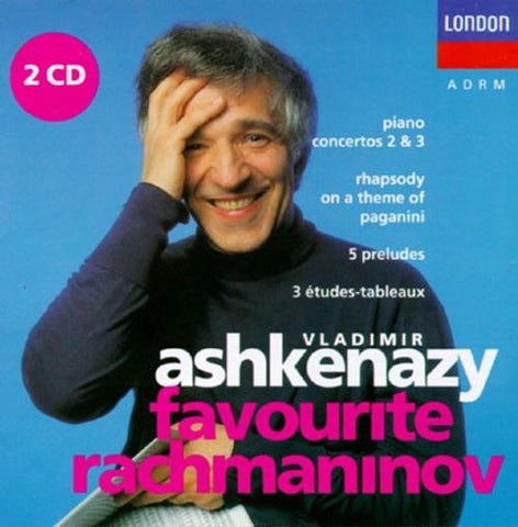 ASHKENAZY VLADIMIR- FAVOURITE RACHMANINOV 2CD VG