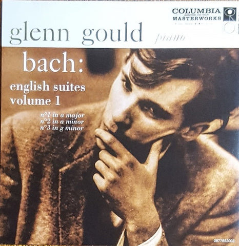 BACH JS- ENGLISH SUITES VOL 1 GOULD CD VG+