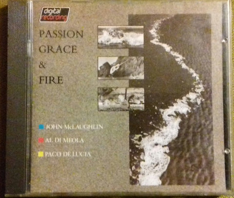MCLAUGHLIN JOHN- PASSION GRACE AND FIRE CD VG