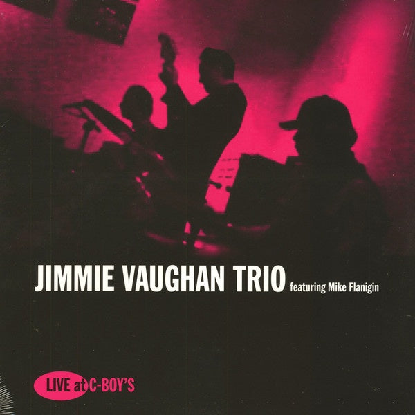 VAUGHAN JIMMIE TRIO FEAT MIKE FLANIGIN-LIVE AT C-BOYS LP EX COVER VG+