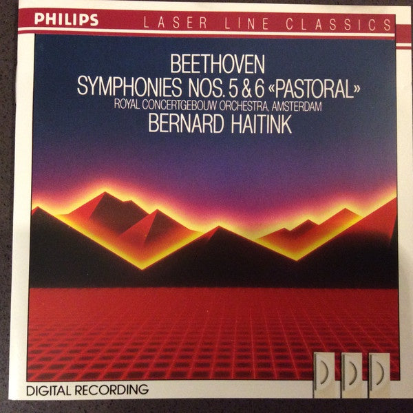 BEETHOVEN- SYMPHONIES 5 AND 6 'PASTORAL' CD VG