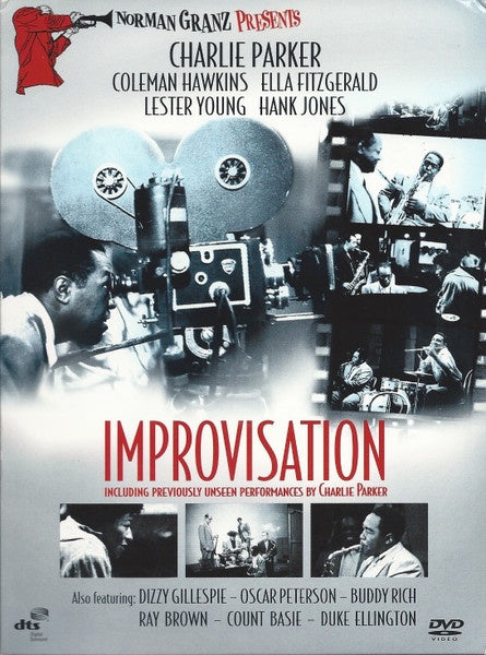 PARKER CHARLIE - IMPROVISATION 2DVD VG+