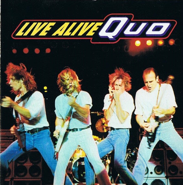 STATUS QUO-LIVE ALIVE QUO CD VG