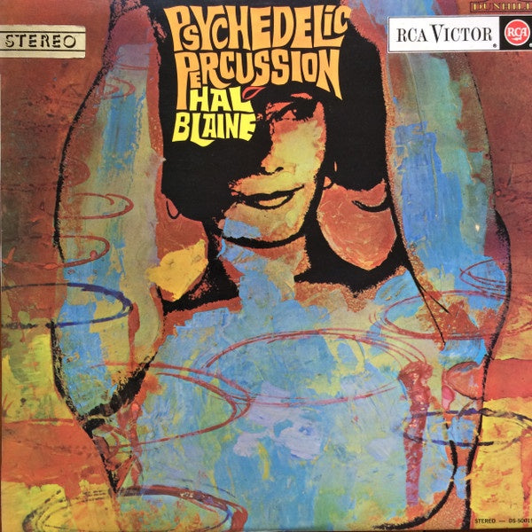 BLAINE HAL-PSYCHEDELIC PERCUSSION LP VG COVER G