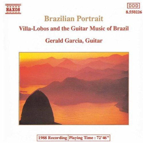 BRAZILIAN PORTRAIT GUITAR MUSIC- GERALD GARCIA CD VG