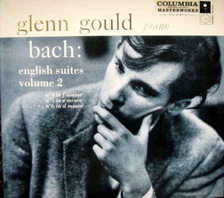 BACH JS- ENGLISH SUITES VOL2 GLENN GOULD CD NM