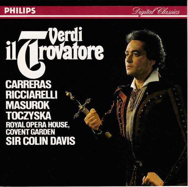 VERDI- IL TROVATORE DAVIS 2CD VG