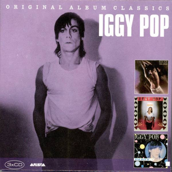 POP IGGY-ORIGINAL ALBUM CLASSICS 3CD VG+