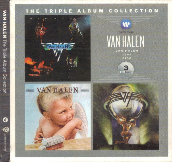 VAN HALEN-THE TRIPLE ALBUM COLLECTION 3CD VG