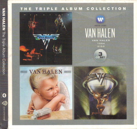 VAN HALEN-THE TRIPLE ALBUM COLLECTION 3CD VG