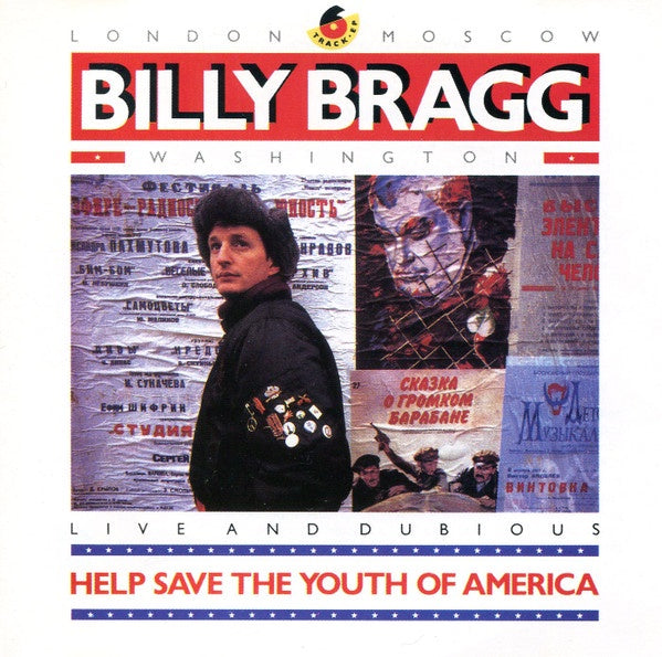 BRAGG BILLY-HELP SAVE THE YOUTH OF AMERICA CD VG+