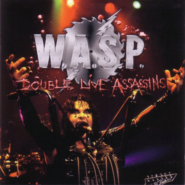 W.A.S.P. - DOUBLE LIVE ASSASSINS 2CD VG+