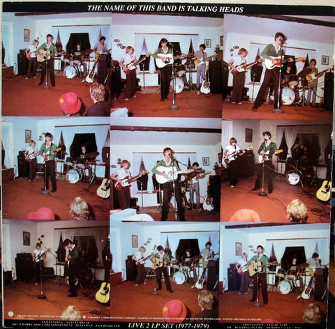 TALKING HEADS-THE NAME OF THIS BAND IS TALKING HEADS 2LP VG+ COVER VG+