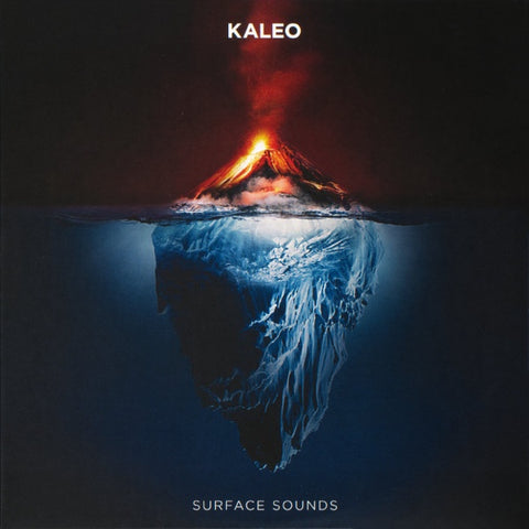 KALEO-SURFACE SOUNDS  WHITE VINYL 2LP NM COVER VG+