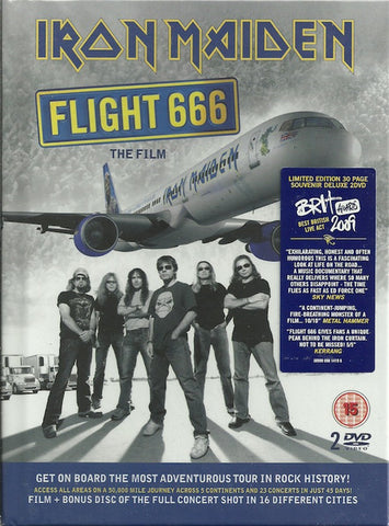 IRON MAIDEN - FLIGHT 666 THE FILM 2DVD *NEW*