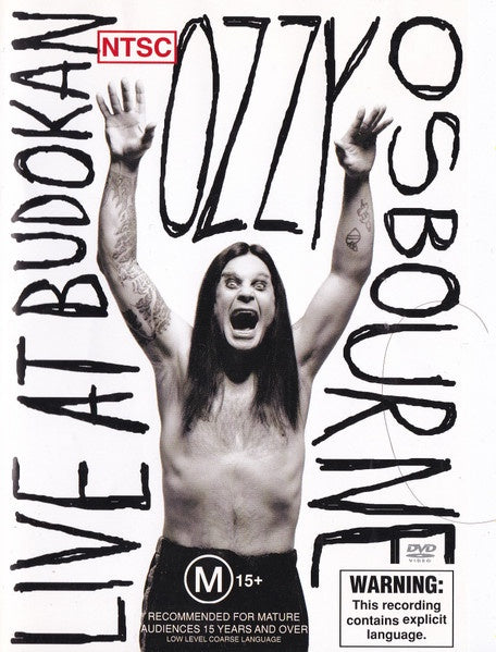 OSBOURNE OZZY-LIVE AT BUDOKAN DVD VG