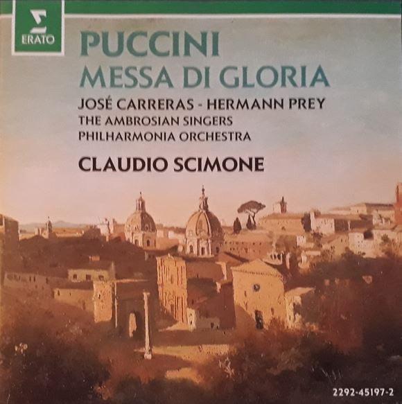 PUCCINI- MESSA DI GLORIA CD NM