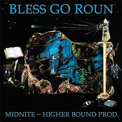MIDNITE-BLESS GO ROUN CD *NEW*