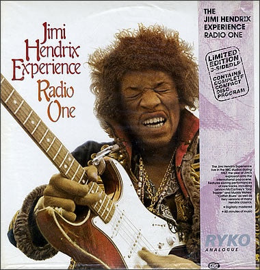 HENDRIX JIMI-RADIO ONE CLEAR VINYL 2LP NM COVER VG+