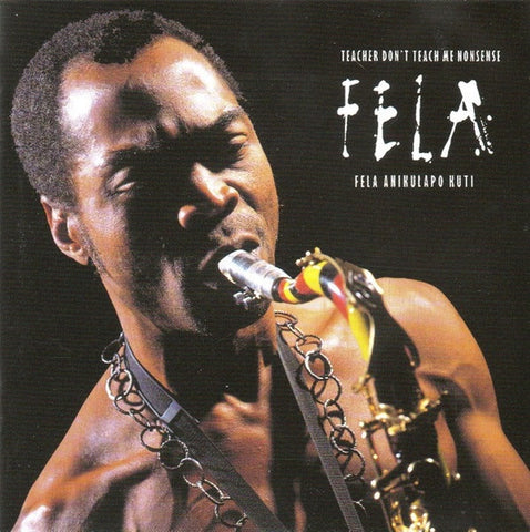 KUTI FELA-TEACHER DON'T TEACH ME NO NONSENSE CD VG+