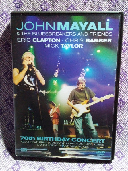 MAYALL JOHN AND THE BLUESBREAKERS 70TH BIRTHDAY CONCERT DVD VG