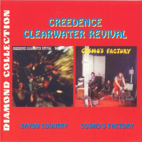 CREEDENCE CLEARWATER REVIVAL-BAYOU COUNTRY/COSMO'S FACTORY CD VG+