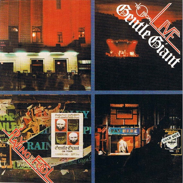 GENTLE GIANT-PLAYING THE FOOL CD NM