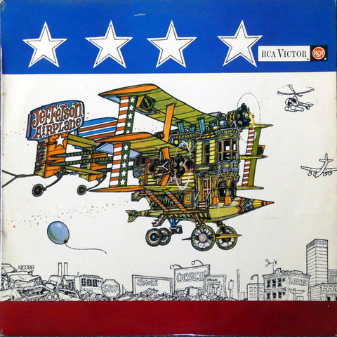 JEFFERSON AIRPLANE-AFTER BATHING AT BAXTER'S LP VG+ COVER VG+