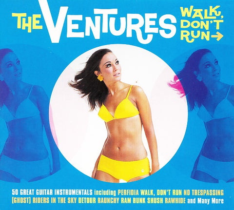 VENTURES THE-WALK, DON'T RUN 2CD NM
