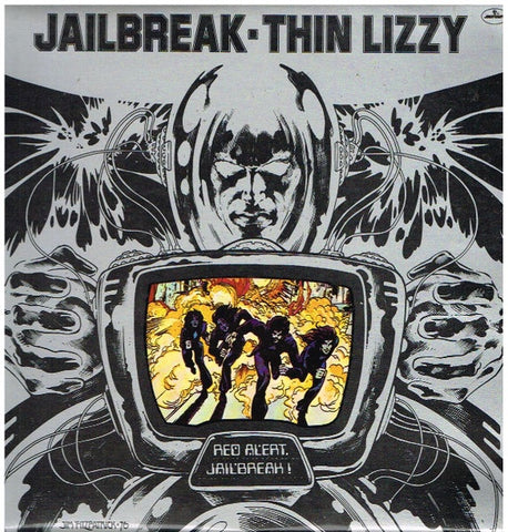 THN LIZZY-JAILBREAK LP EX COVER VG+