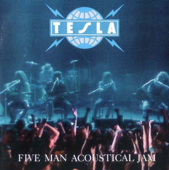 TESLA-FIVE MAN ACOUSTICAL JAM CD VG+