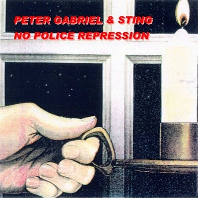 GABRIEL PETER & STING-NO POLICE REPRESION CD VG+