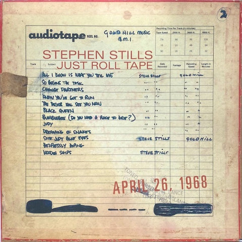 STILLS STEVEN - JUST ROLL THE TAPE LP NM COVER EX